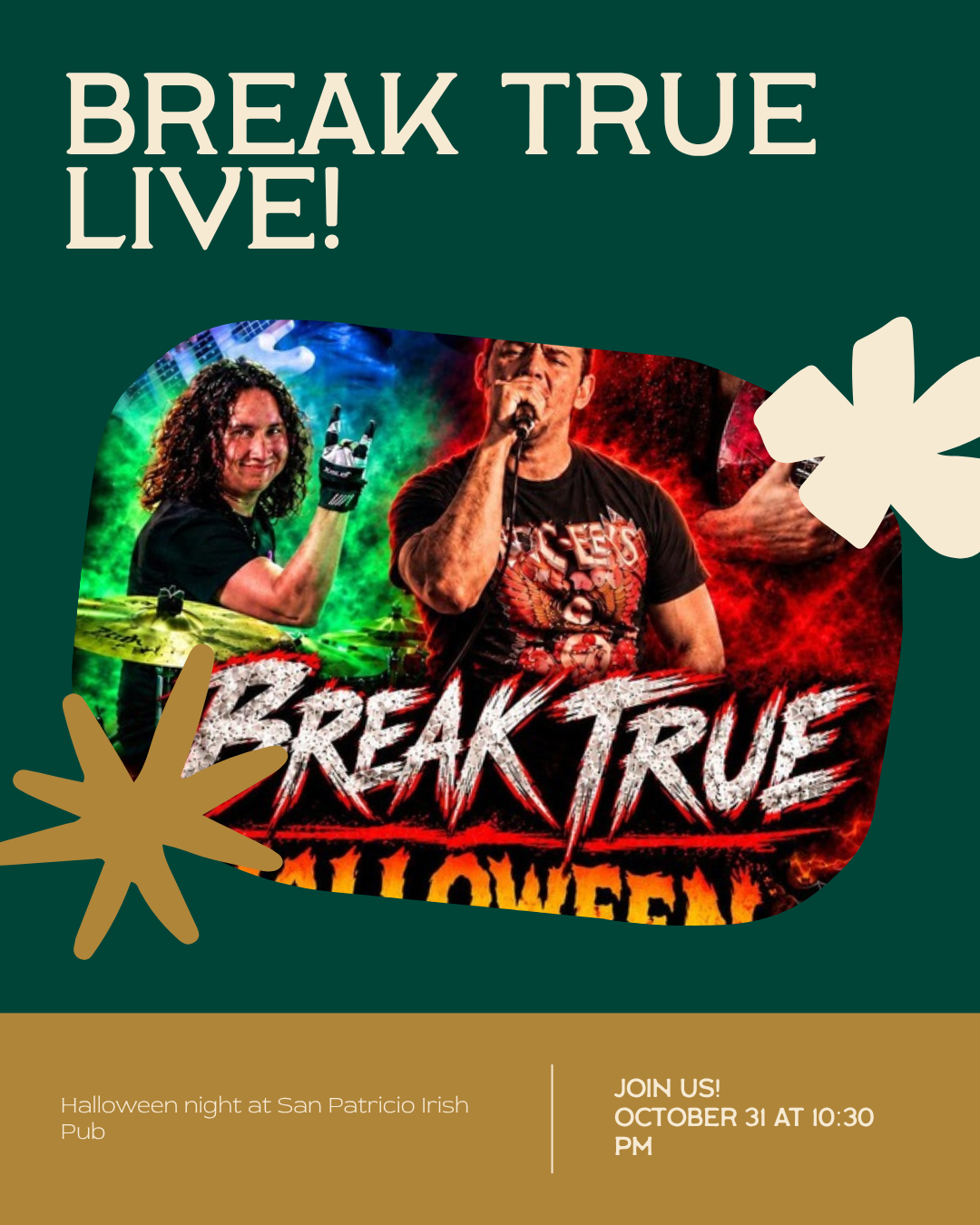 Break True · Halloween Live