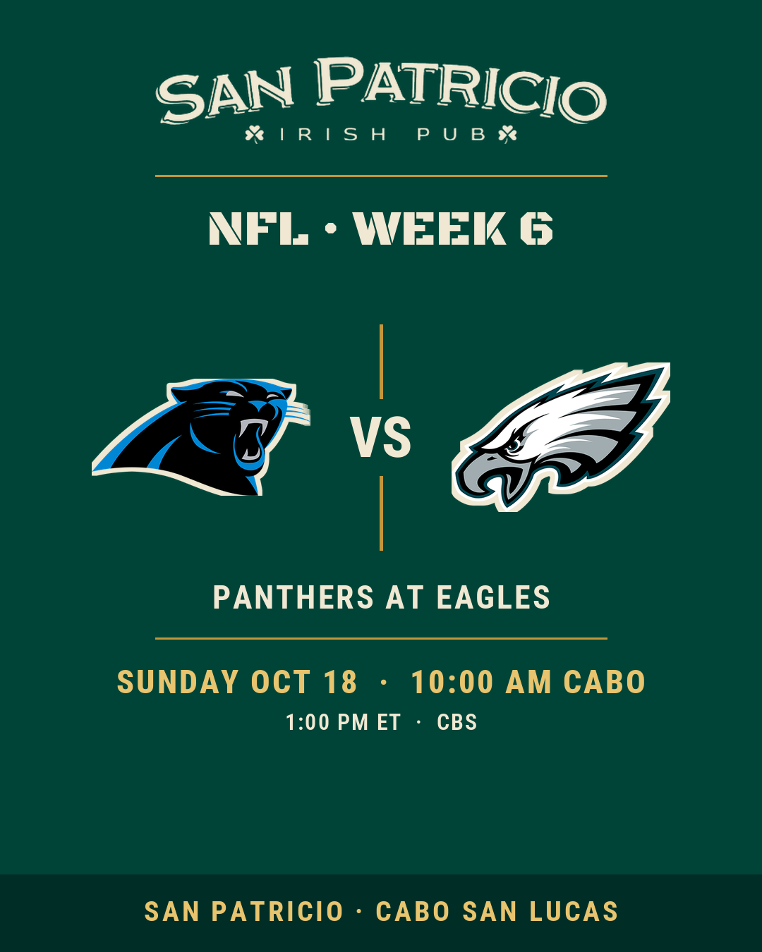 Carolina Panthers v Philadelphia Eagles — NFL