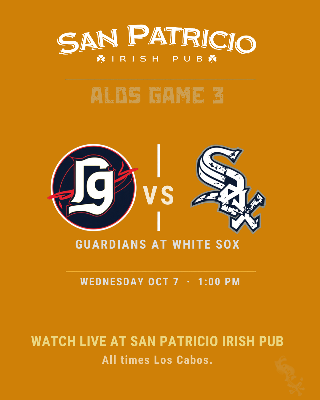 Guardians at White Sox, ALDS Game 3