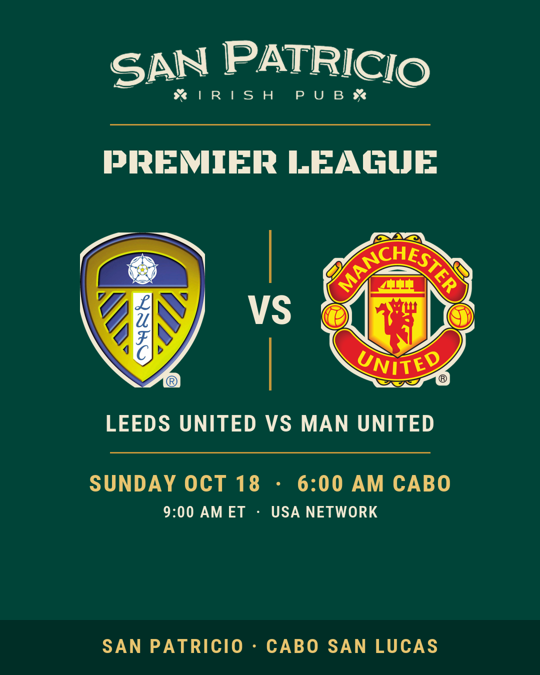 Leeds United v Manchester United — Premier League