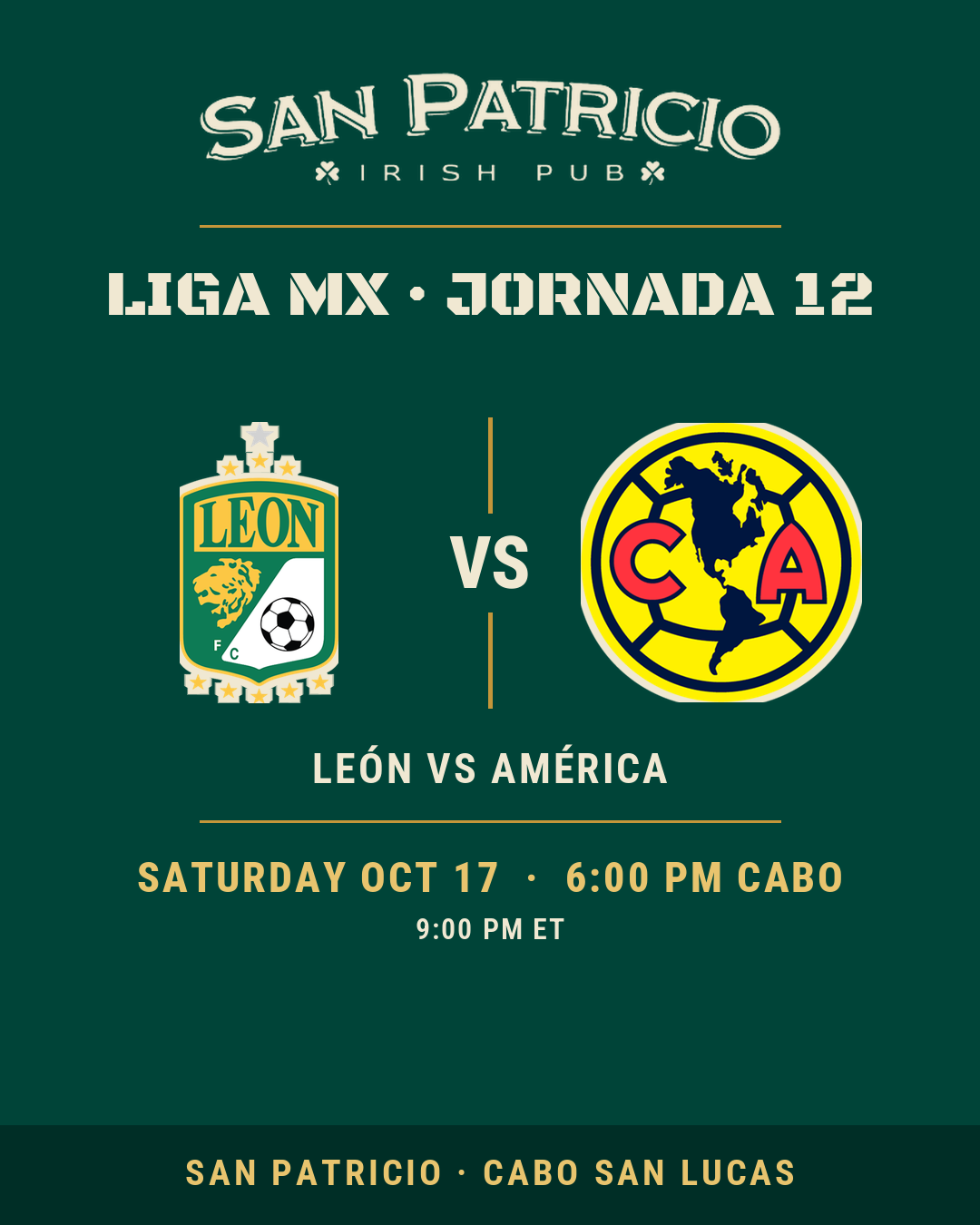 León v América — Liga MX