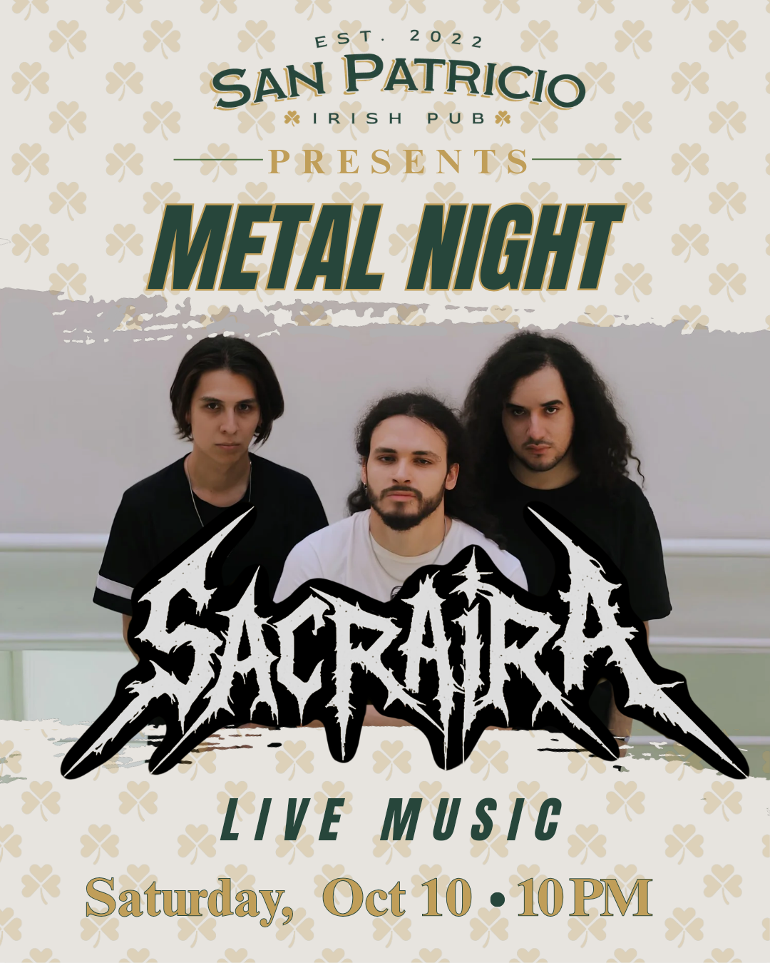 Metal Night with Sacraira