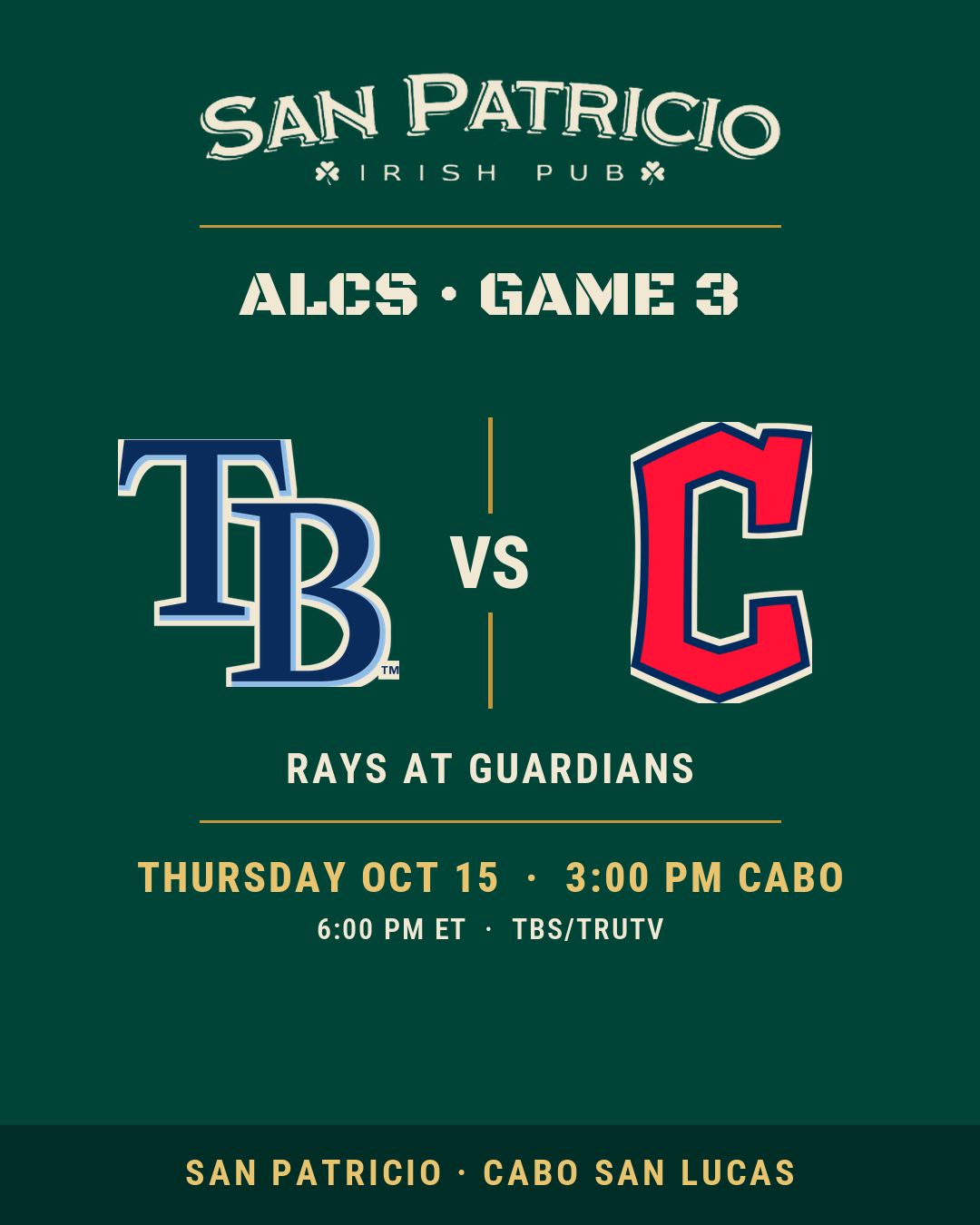 Tampa Bay Rays v Cleveland Guardians — ALCS Game 3